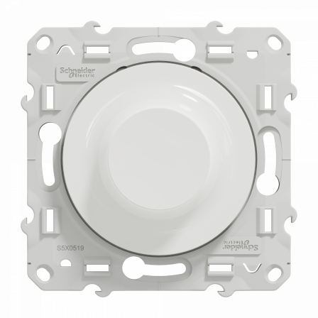 Odace - Variateur de lumière universel en 2 ou 3 fils 3W 100W (LED) - blanc