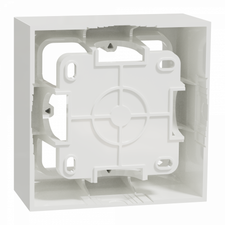 Odace Styl - boîte pour montage en saillie 1 poste blanc