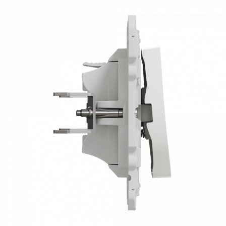 Odace - poussoir - blanc - 10A - griffes montées