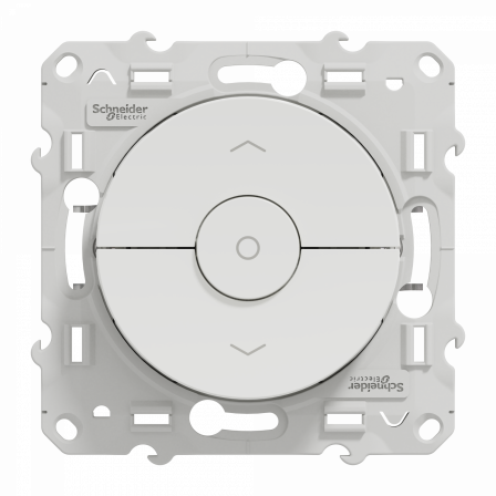 Odace - inter volet-roulant - blanc - 3 boutons montée/descente/stop à griffes