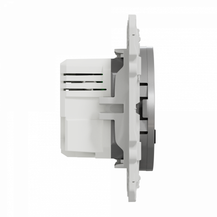 Odace - prise USB double - type A+C - alu- 5 Vcc - 2,4A