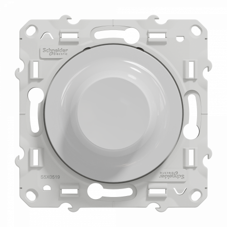 Odace - variateur de lumière universel en 2 ou 3 fils 3W-100W (LED) - aluminium