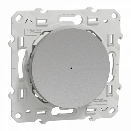 Wiser Odace - bouton poussoir connecté - 10A - zigbee - alu