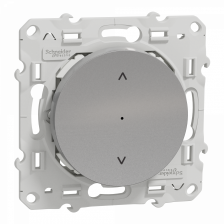 Wiser Odace - interrupteur volet-roulant - 4A - zigbee - alu