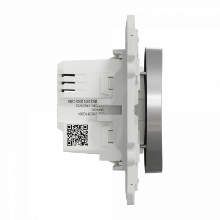 Wiser Odace - interrupteur volet-roulant - 4A - zigbee - alu