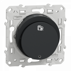 Odace - interrupteur à carte 10A - anthracite