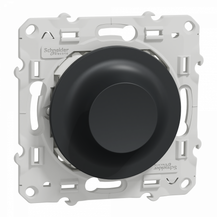 Wiser Odace - variateur rotatif LED - 2 fils - zigbee - anthracite