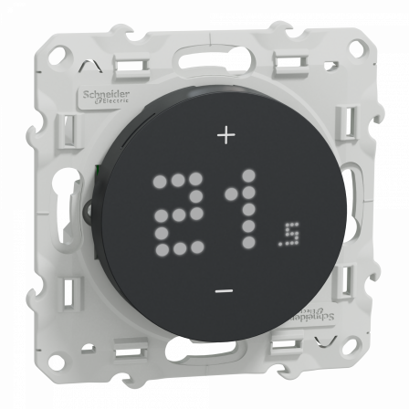 Wiser Odace - Thermostat connecté filaire - 2A - Anthracite