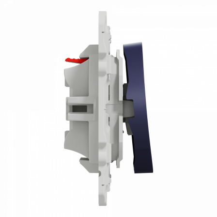 Odace - bouton poussoir - cobalt - 10A