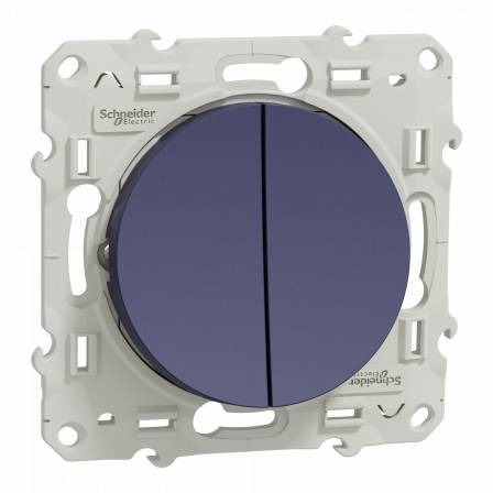 Odace - double va-et-vient - cobalt