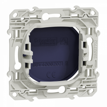 Odace - obturateur - cobalt - fixation par vis