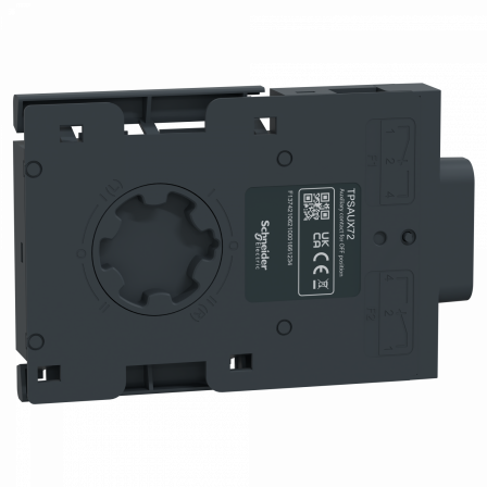 TransferPacT TA1600 - contact auxiliaire - indication pos - transfert ouvert OFF