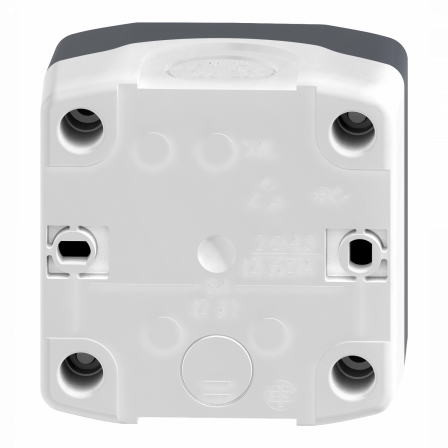 Harmony boite - 1 bouton tournant Ø22 à manette - 1F