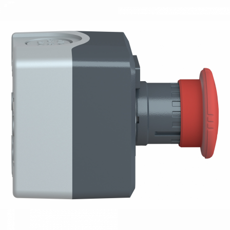 Harmony boite - 1 coup de poing rouge Ø40 - 1O - Arret