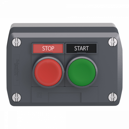 Harmony boite - 2 boutons poussoirs Ø22 - vert /rouge