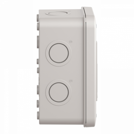 Harmony - boite vide XALE 2 trous - XB7 Ø22mm - IP54 - gris - lot de 5