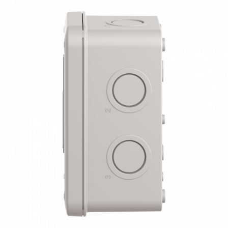Harmony - boite vide XALE 2 trous - XB7 Ø22mm - IP54 - gris - lot de 5