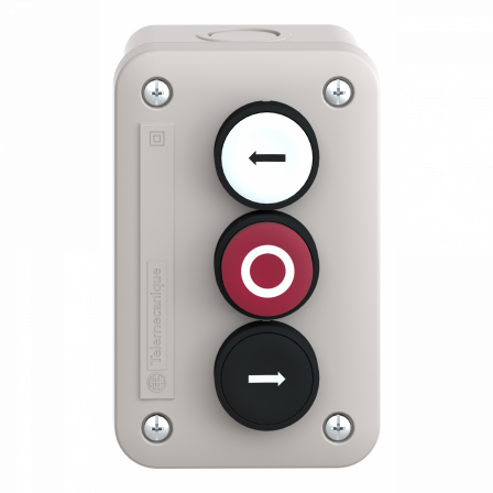 Harmony - Boitebp blanc fleche 1 nobp rouge dep. o 1 ncbp noir fleche 1 no