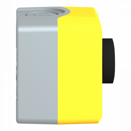 Harmony - Boite 1 trou, bouton zb5aa253 ampoule allumee et 1no1nc