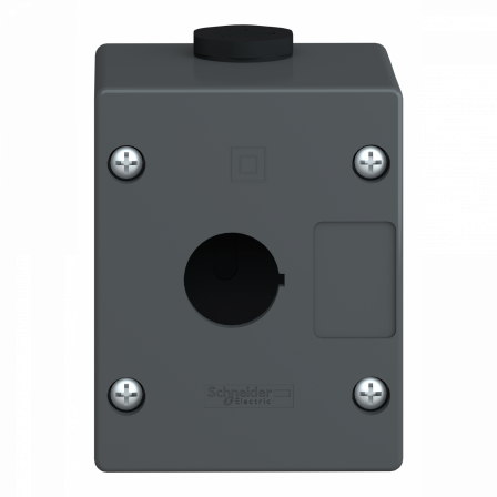 Harmony XALG - boîte à boutons vide - plastique - 1 perçage