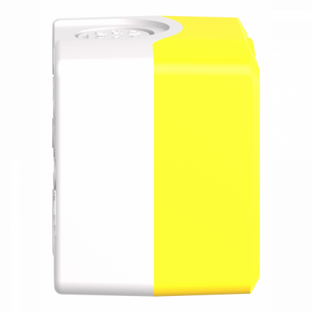 Harmony XAL - boite vide 1 trou - Ø22 - jaune - pour arrêt d'urgence lumineux