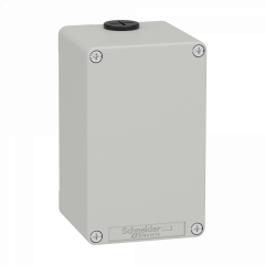 Boite métal vide grise - M20 x2 - non percée - 80x130x77 mm - UL cULus