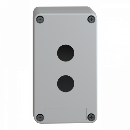 Harmony XAPA - boîte à boutons vide - plastique - 2 perçages horizontaux