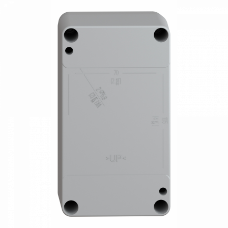 Harmony XAPA - boîte à boutons vide - plastique - 2 perçages horizontaux