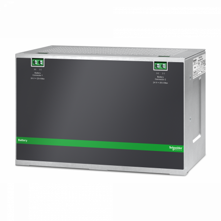 Easy UPS batterie 24VCC montage rail DIN pour Easy UPS 24VCC /24VCC 10A / 20A