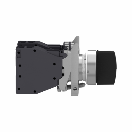 Harmony XB4 - bouton tournant à manette Atx gaz - Ø22 - 3 pos fix - noir - 2F