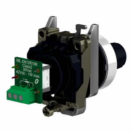 Harmony XB4 - potentiomètre complet - Ø22 - 47kOhm - raccordement sur bornier