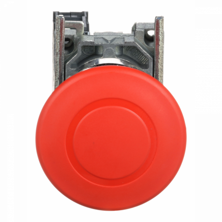 Harmony - bouton poussoir arrêt d'urgence XB4 - Ø 22mm - rouge - pousser/tirer