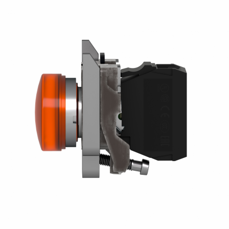 Harmony XB4 - voyant lumineux DEL - Ø22 - orange - 24V - vis étrier