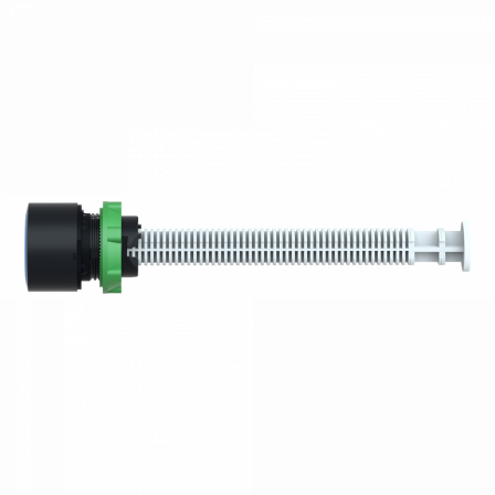 Harmony XB5 - bouton poussoir réarmement - Ø22 - dist 120/257mm - marqué - bleu