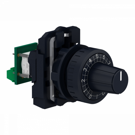 Harmony XB5 - potentiomètre complet - Ø22 - 4,7k? - raccordement sur bornier