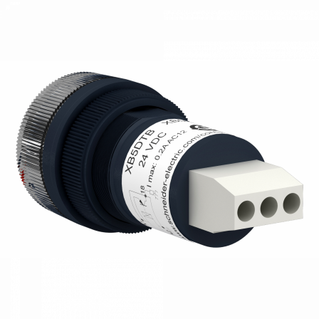 Harmony XB5 - temporisateur Ø22 sortie statique - fct A - 3s à 60s - 100/240V