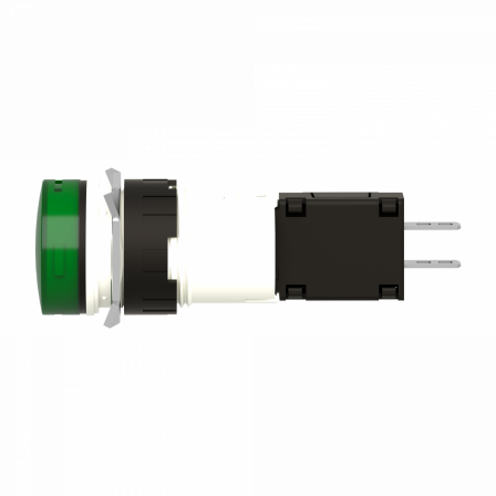 Harmony XB6 - voyant rond - Ø16mm - IP65 - DEL intégrée - 24V - cosses - vert