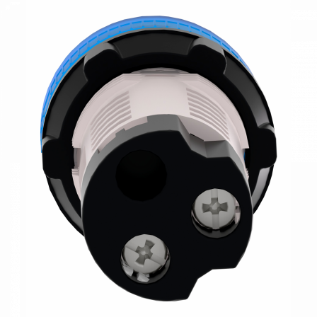 Harmony voyant rond - Ø22 - bleu - BA 9s base - <= 250V
