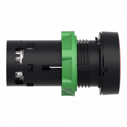 Harmony bouton-poussoir affleurant - Ø22 - rouge - 1O