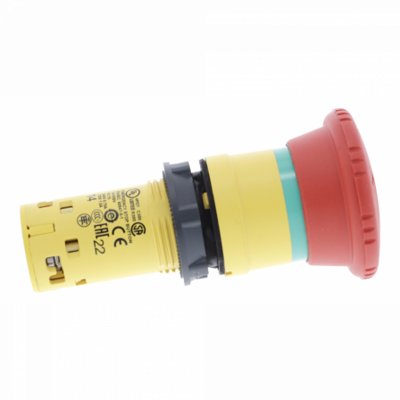 Harmony arrêt d'urgence - rouge Ø40mm - Ø22 - tourner pour déverouiller - 1O+1F