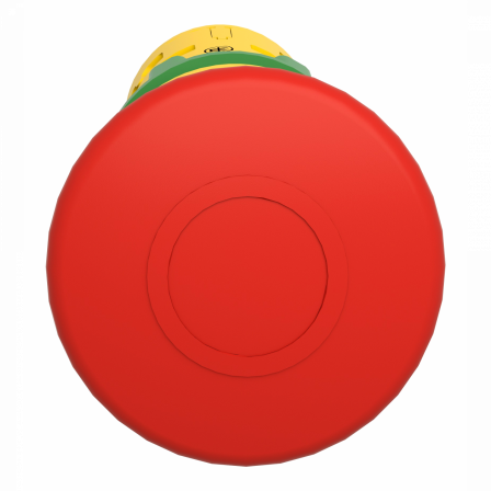 Harmony arrêt d'urgence - rouge Ø40mm - Ø22 - pousser-tirer - 1O