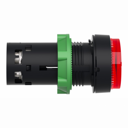 Harmony bouton poussoir lumineux - Ø22 - LED rouge - à impulsion - 1O - 230v