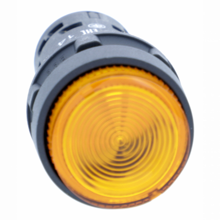 Harmony bouton poussoir lumineux - Ø22 - LED orange - à impulsion - 1F - 24v