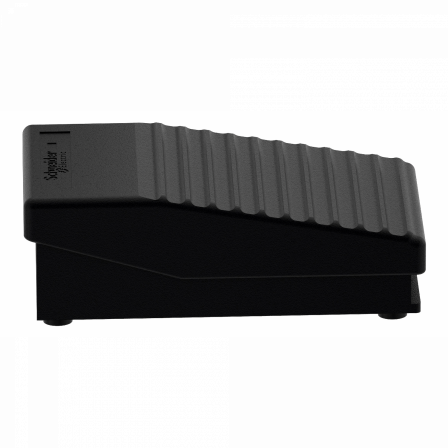 Preventa XPEA - inter. à pied - simple - sans capot - plast.- noir - 1O+1F