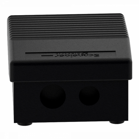 Preventa XPEA - inter. à pied - simple - sans capot - plast.- noir - 1O+1F