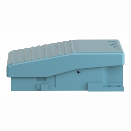 Preventa XPEM - inter. à pied - simple - sans capot - métal.- bleu - 1O+1F