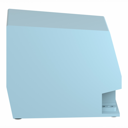 Preventa XPEM - inter. à pied - simple - avec capot - métal.- bleu - 1O+1F