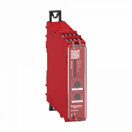 Preventa XPSU - module sécurité multifonctions - Cat4 - 2F 1O - 24V - vis