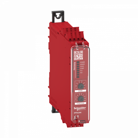 Preventa XPSU - module sécurité multifonctions - Cat4 - 2F1O - 48-230V - ressort