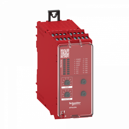 Preventa XPSU - module sécurité multifonctions - Cat4 - 3F 1O - 24V - vis